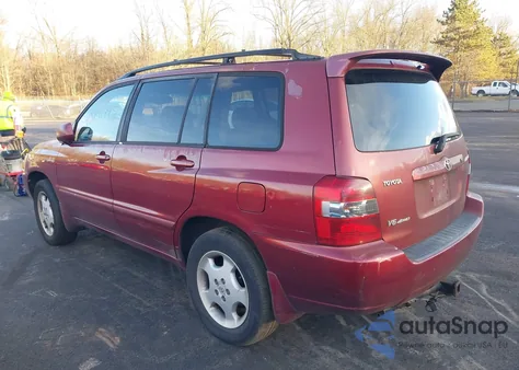 2005 Toyota Highlander Limited V6 z USA, uszkodzony, nr VIN JTEEP21A550113966